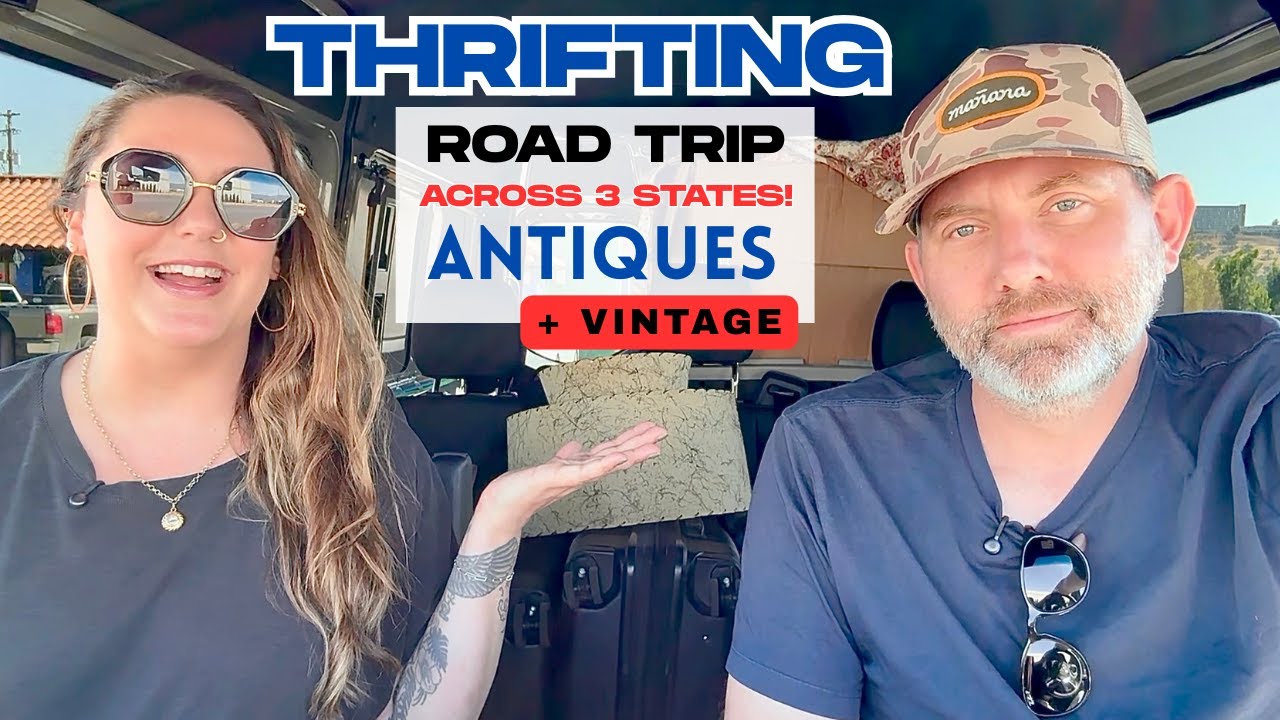 I CAN'T BELIVE WHAT SHE FOUND AT GOODWILL! 7 Day THRIFTING Road Trip | Oregon to Nevada!