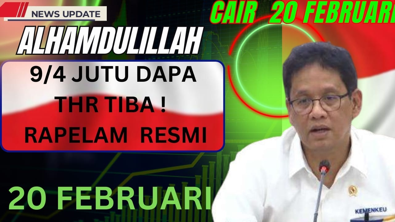 GIJI PENSUIN & THR CAIR TIBA TIBA ! 9 )4 juta ORANG DAPAT KEJUTAN 2026