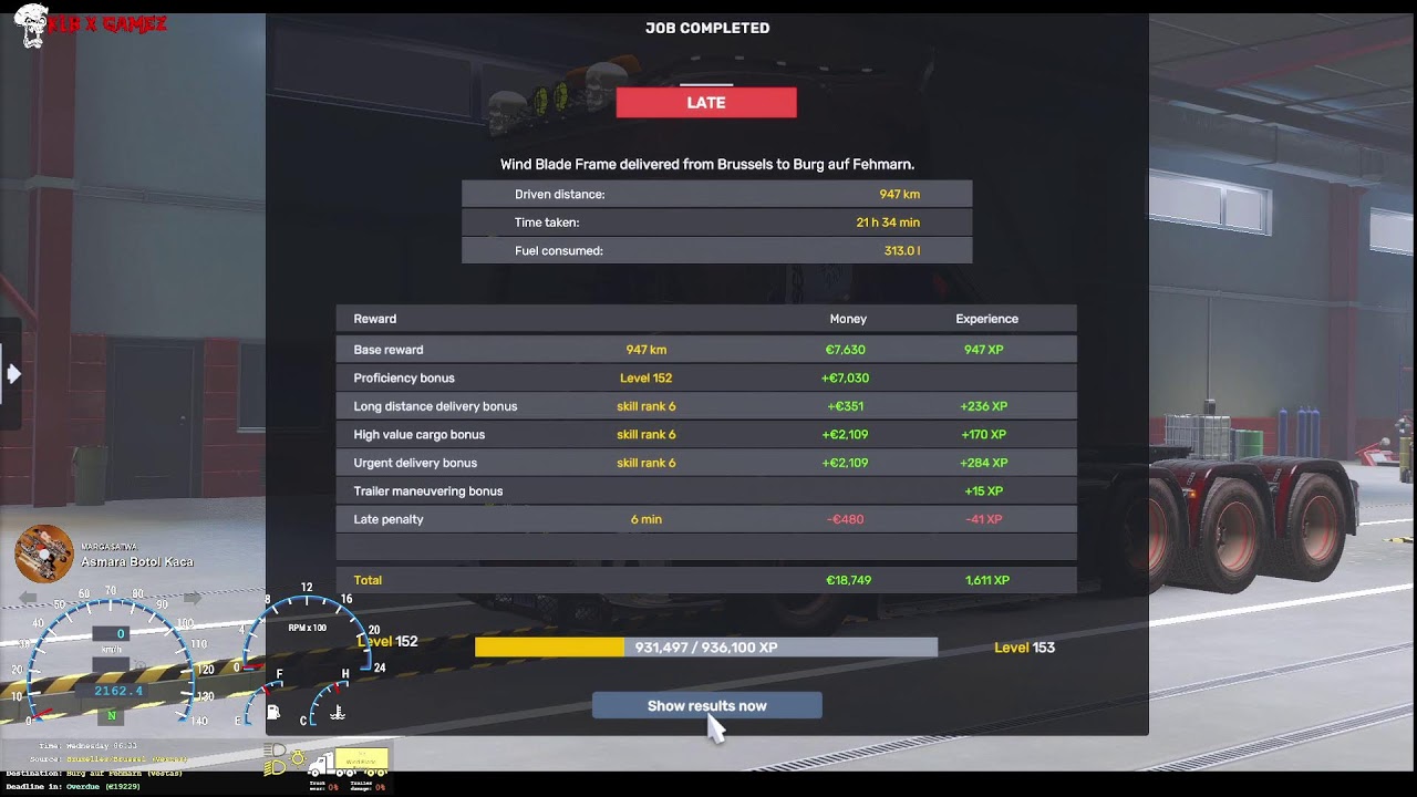 EURO TRUCK SIMULATOR 2 (ETS2)-TEST JOB MEGUJI KESABARAN