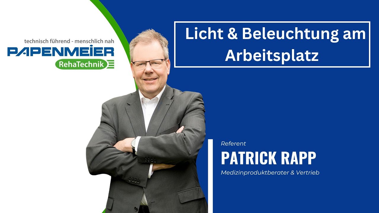 Licht und Beleuchtung am Arbeitsplatz (Woche des Sehens 2024)