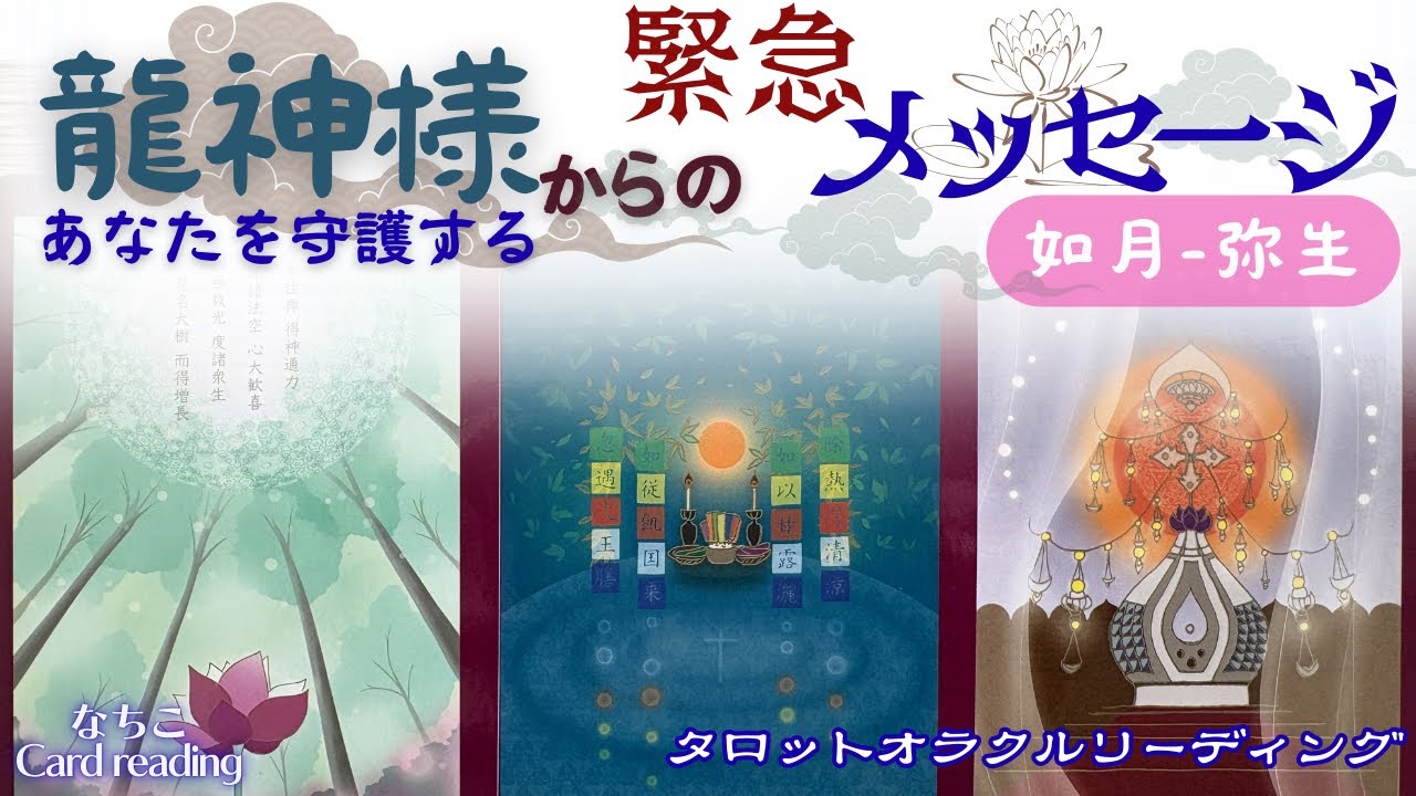 【如月-弥生】緊急🐉龍神様からのメッセージ💌お届け致します✨