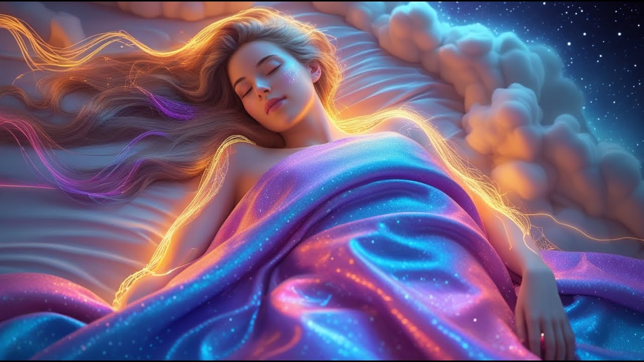 528Hz + 741Hz + 432Hz + 528Hz Quiet Tunęs |  Night Healing Frequencies for Deep#musicinsomniarelief