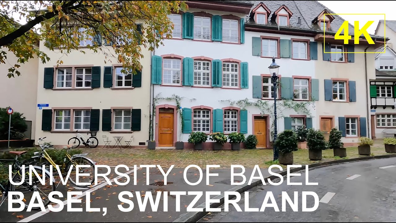 BASEL, SWITZERLAND | University of Basel (Universität Basel) l 4K Walk