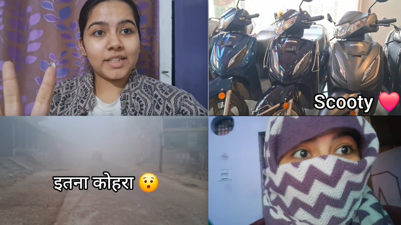डाकू मंगल सिंह बनके पेपर देने गई😂 और आज स्कूटी भी पसंद कर ली मेरे लिए🥰 #vlog #ytvlog #jadounvibes 