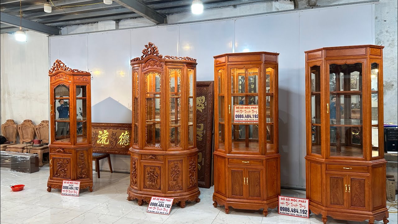 Lô Tủ Góc + Tủ Bày Đồ Đẹp Trong Dịp Cuối Năm 2025 Để Bàn Giao Cho Khách Hàng