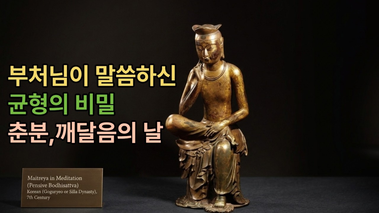 부처님이 말씀하신 균형 l 춘분에 알게 된 인생의 진실