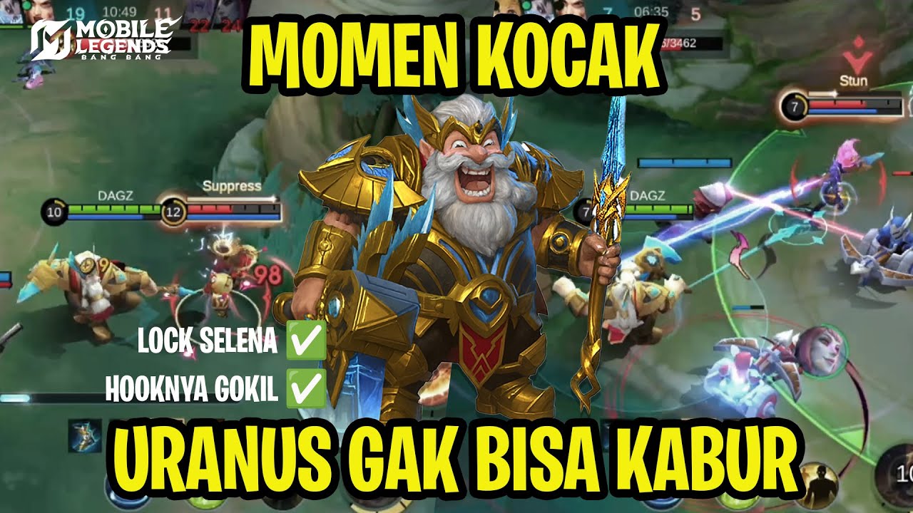 GAMEPLAY FRANCO - URANUS GAK BISA KABUR, LOCK SELENA MOMEN KOCAK #francokocak #topglobalfranco