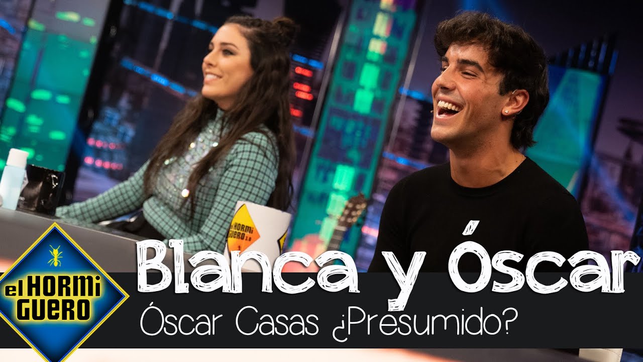 ¿Hasta qué punto es presumido Óscar Casas? Pablo Motos le pone a prueba - El Hormiguero