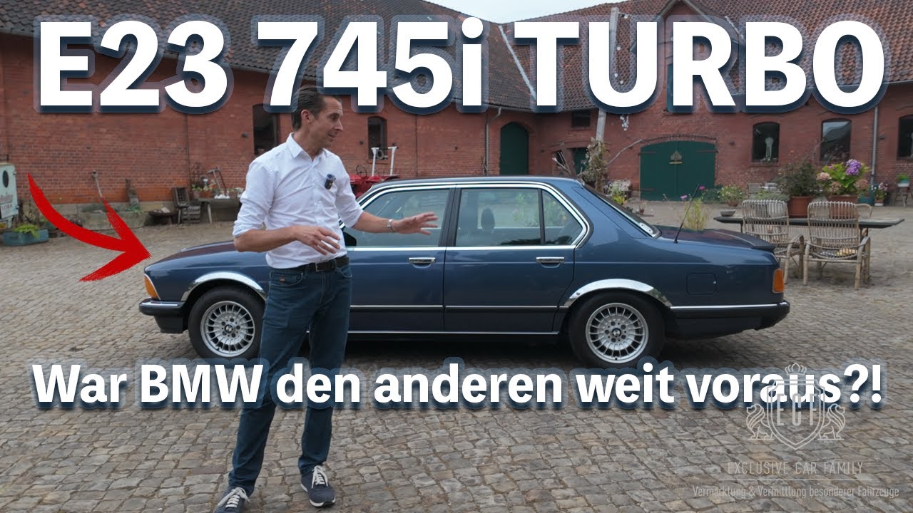 BMW 745i Turbo E23 – Der vergessene Vorreiter der Oberklasse! - jetzt bei uns!