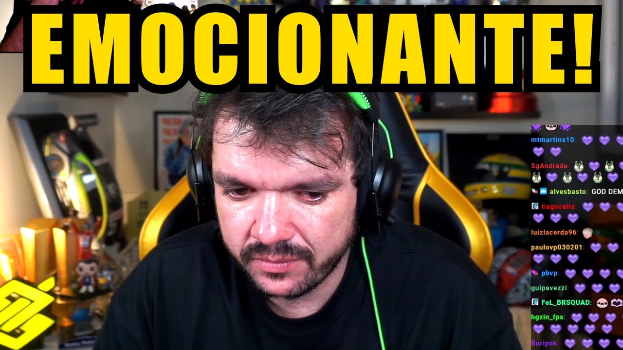 GAULES se EMOCIONA com o BT FALANDO SOBRE ELE!!!!! (Live Cortes)