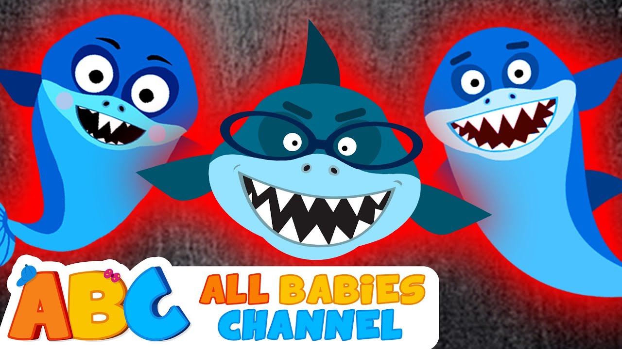 Shark Finger Family Song | Nursery Rhymes | All Babies Channel