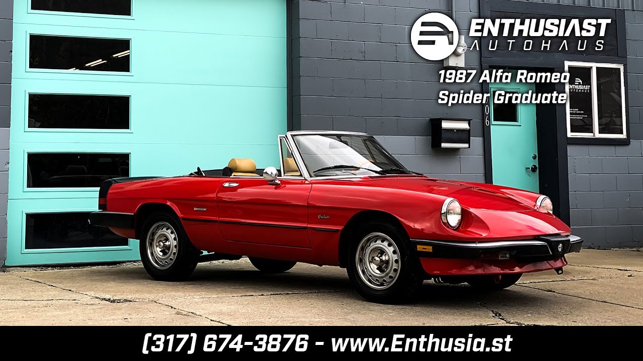 1987 Alfa Romeo Spider Walk Around