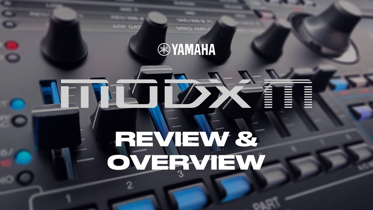 Introducing Yamaha MODX M - an in-depth review and run-down of the spectacular baby MONTAGE M