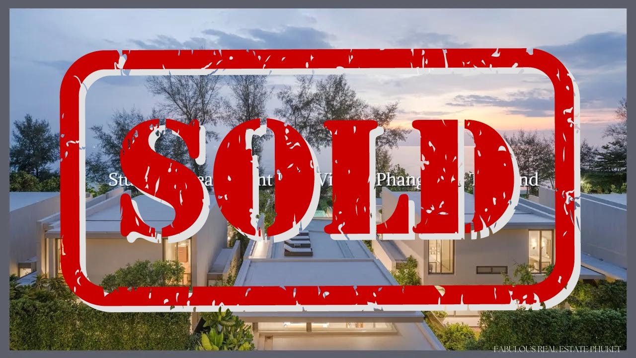【SOLD】 Stunning Beachfront Luxury Pool Villa in Phang Nga, Thailand