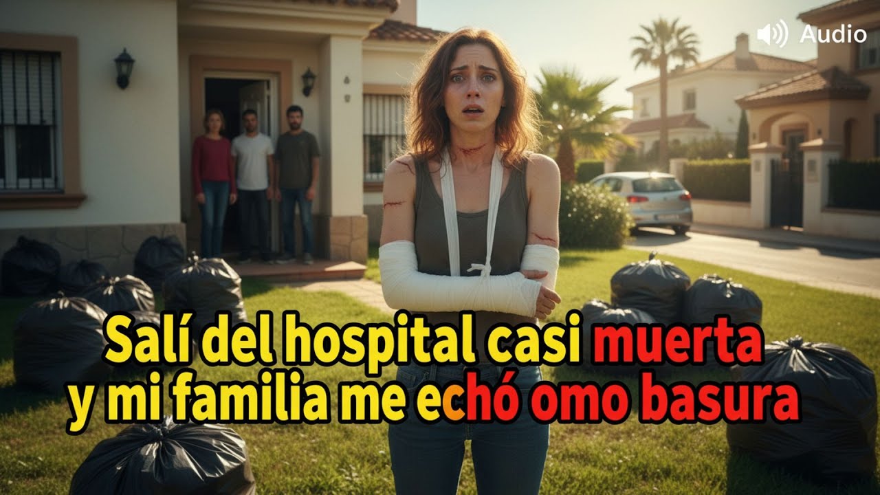 Salida Del Hospital Con Brazos Enyesados, Traición Familiar Que Destruye Todo.