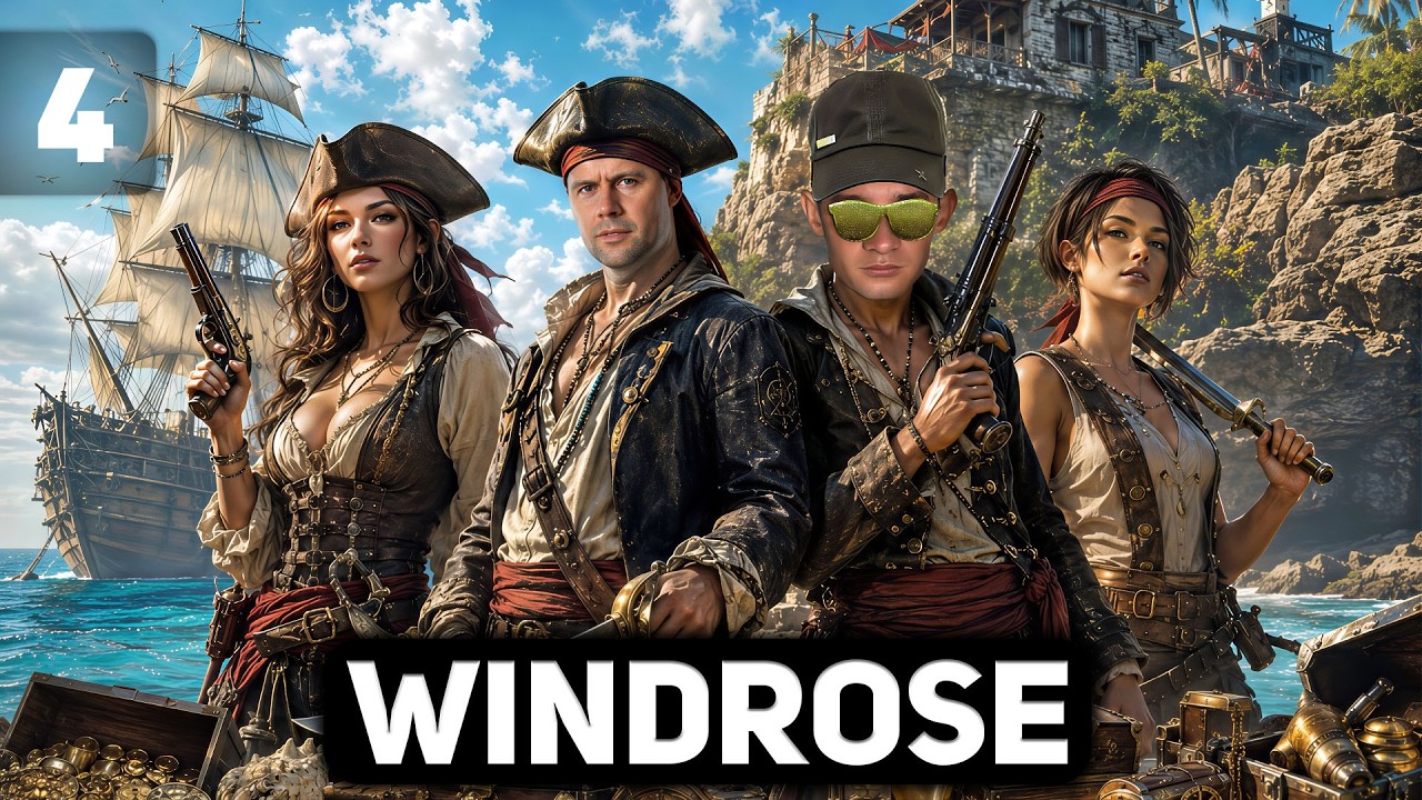 Новый биом и новый каменный дом 🧭 Windrose [PC 2026] #4