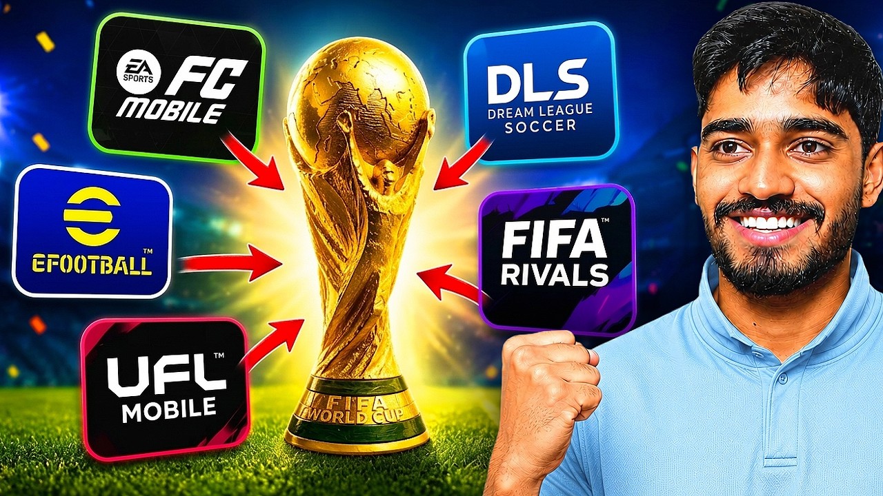 I Played The World Cup Event in Every Mobile Football Game!