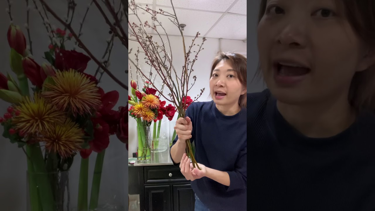 朱頂蘭part 2(簡單配襯）