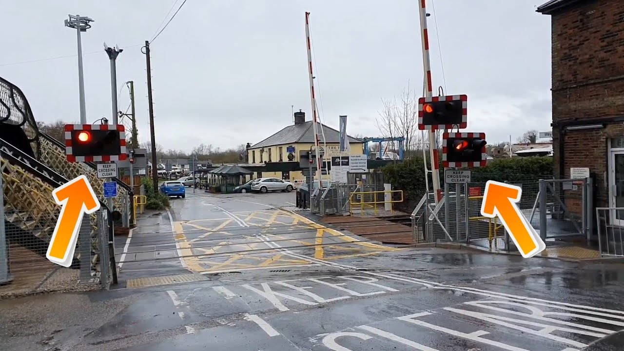 Lights Malfunction, Amber Lights Fail at Brundall Level Crossing, Norfolk