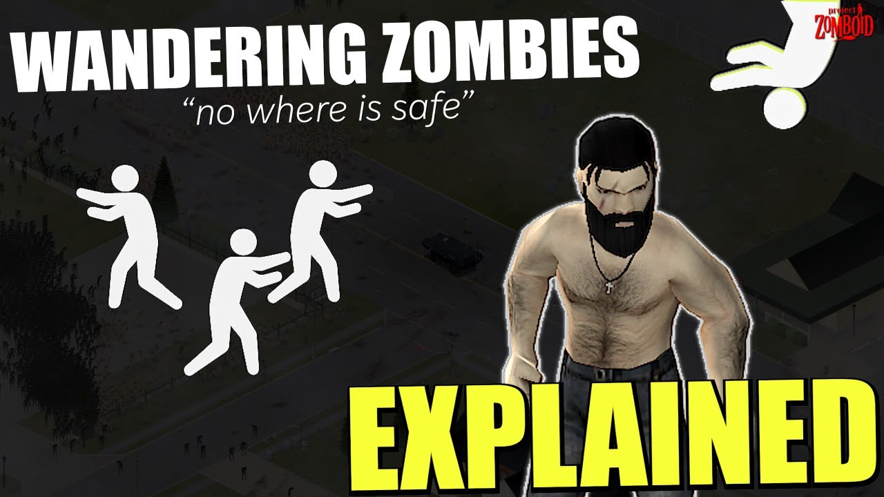 Руководство по моду Wandering Zombies в Project Zomboid