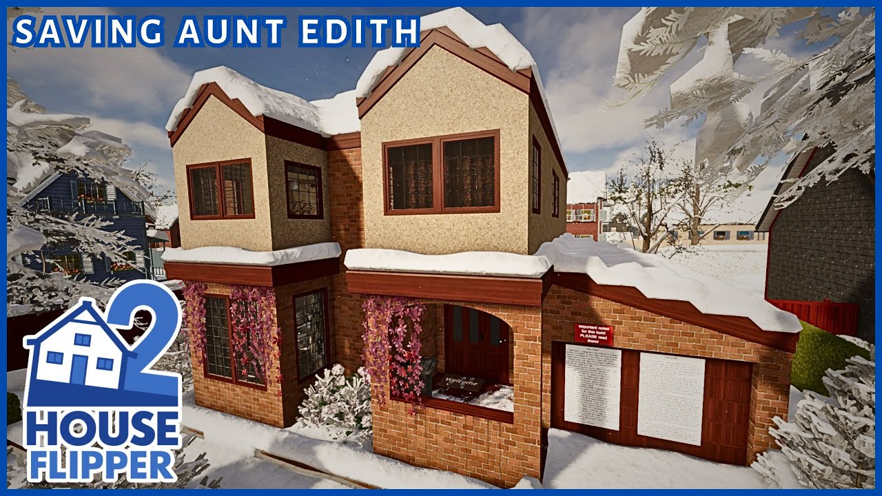 Saving Aunt Edith | House Flipper 2 (custom job, community content)