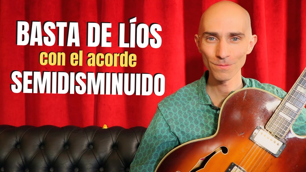 ¡Basta de LÍOS con el ACORDE SEMIDISMINUIDO! El recurso de los viejos blueseros en el m7(b5)