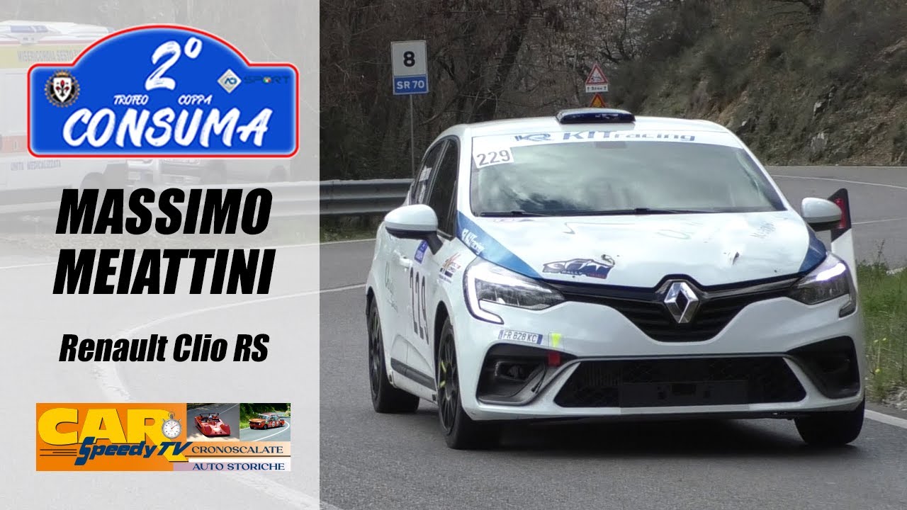 2° Trofeo della Consuma | Massimo Meiattini | Renault Clio RS