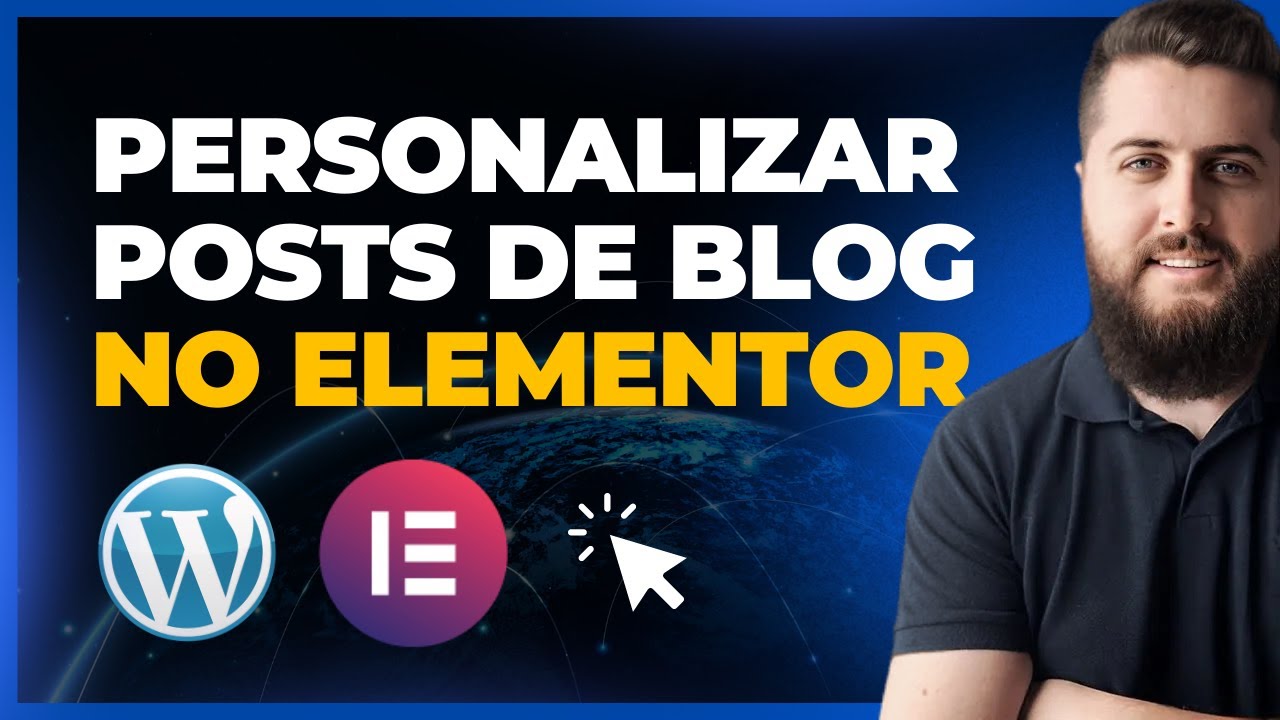 Como Criar PÁGINA DE POST Personalizada no Elementor [Modelo de Post]