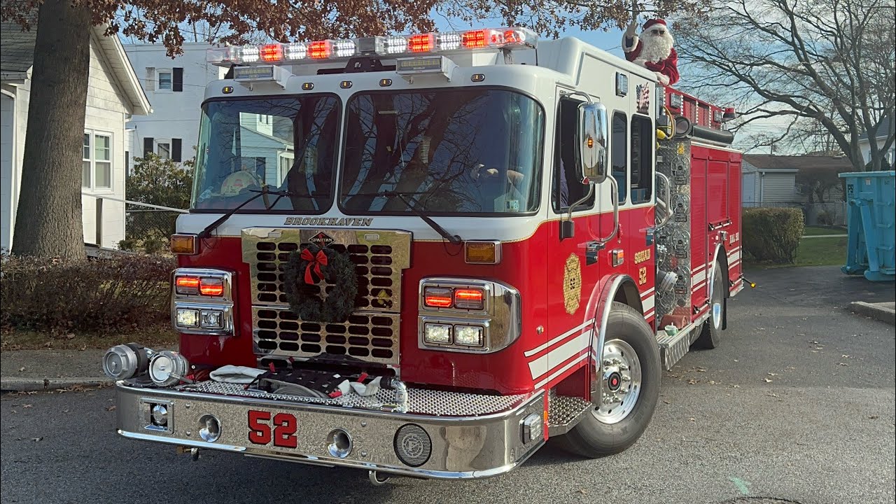 Brookhaven Fire Company Santa Run 12-9-23 (2023 Christmas Special)