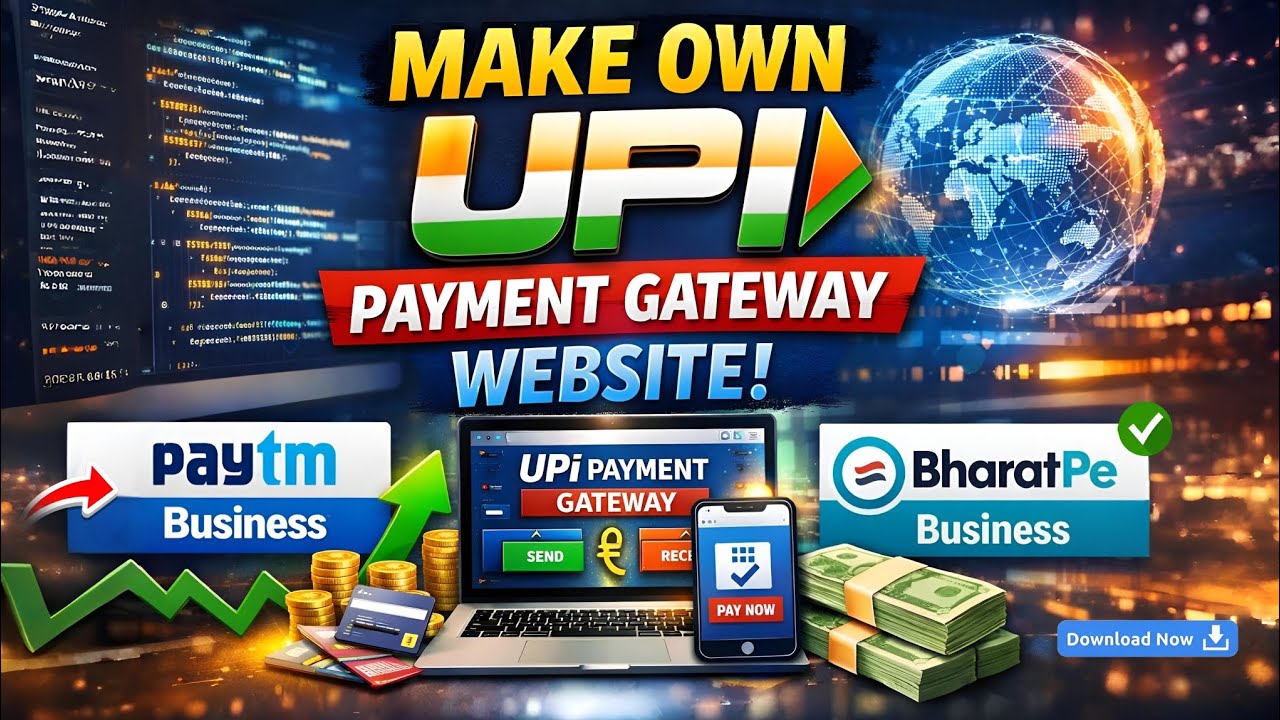 How To Make Wan UPI Payment Gateway Website | UPI Payment Gateway kaise banaye