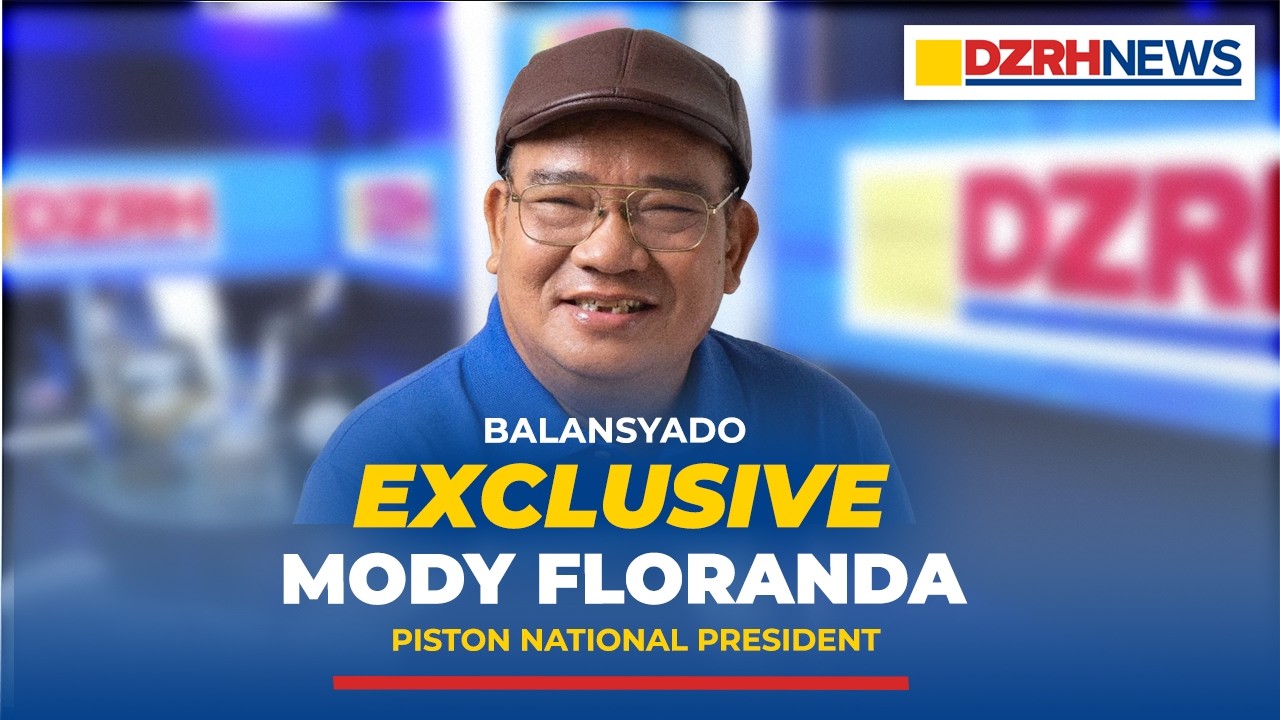 FULL EXLUSIVE INTERVIEW: Mody Floranda, Piston National President
