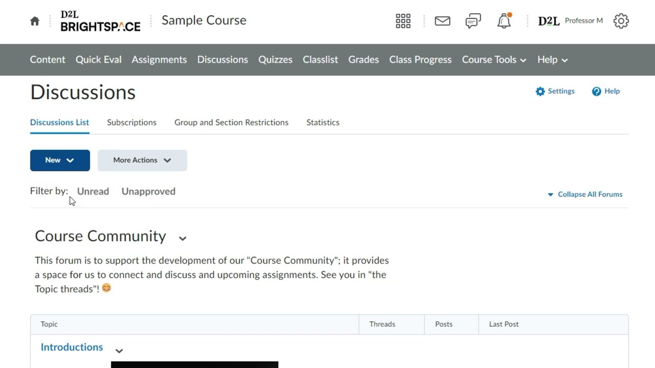 Создать форум для обсуждения | Инструктор