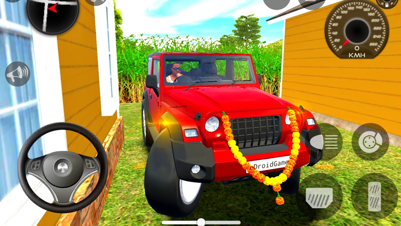 Extreme Mahindra Thar Driving | Top Indian Car Gadi Wala Game 3D #21 Realistic Car Game