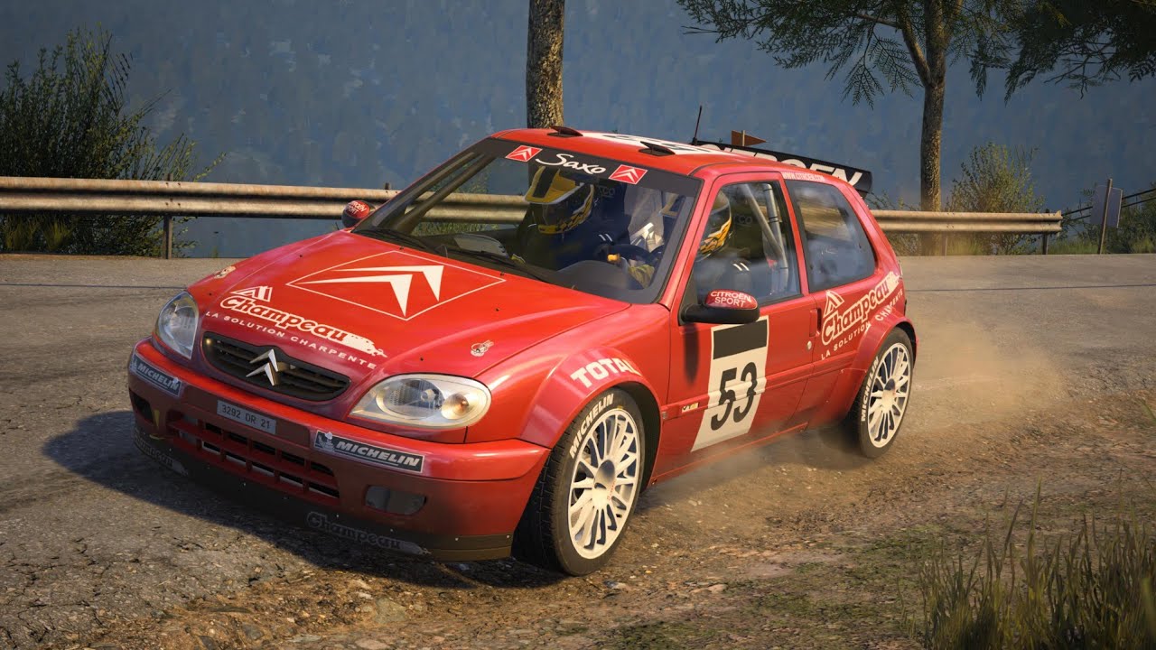 EA WRC - Col de Turini - Saxo