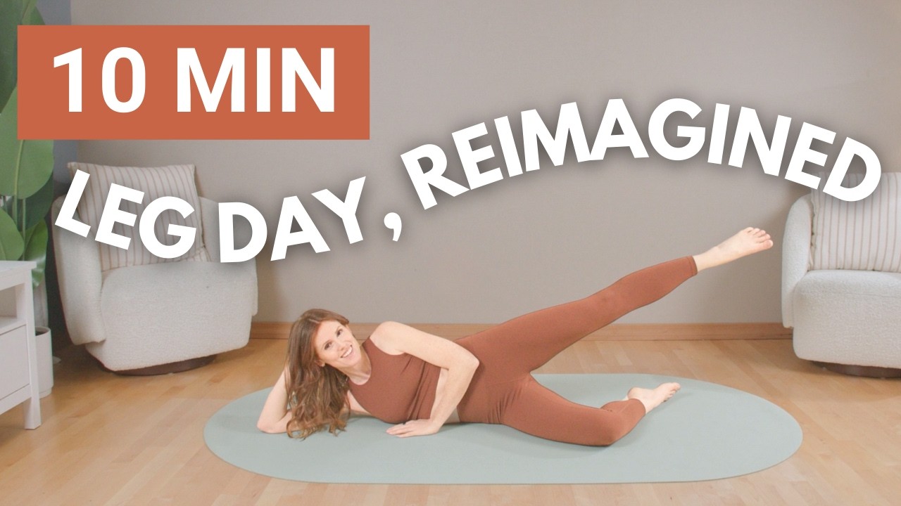 10 MIN Leg Day Pilates | Glute & Hamstring Focus