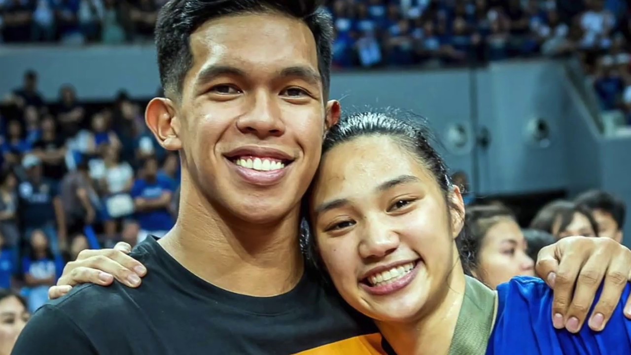 Thirdy Ravena and Bea de Leon hug