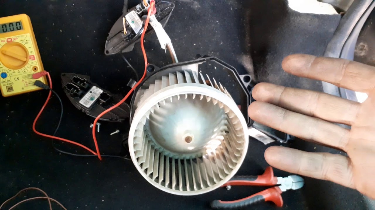Ventilador interno o forzador no funciona citroen c4 picasso 2011