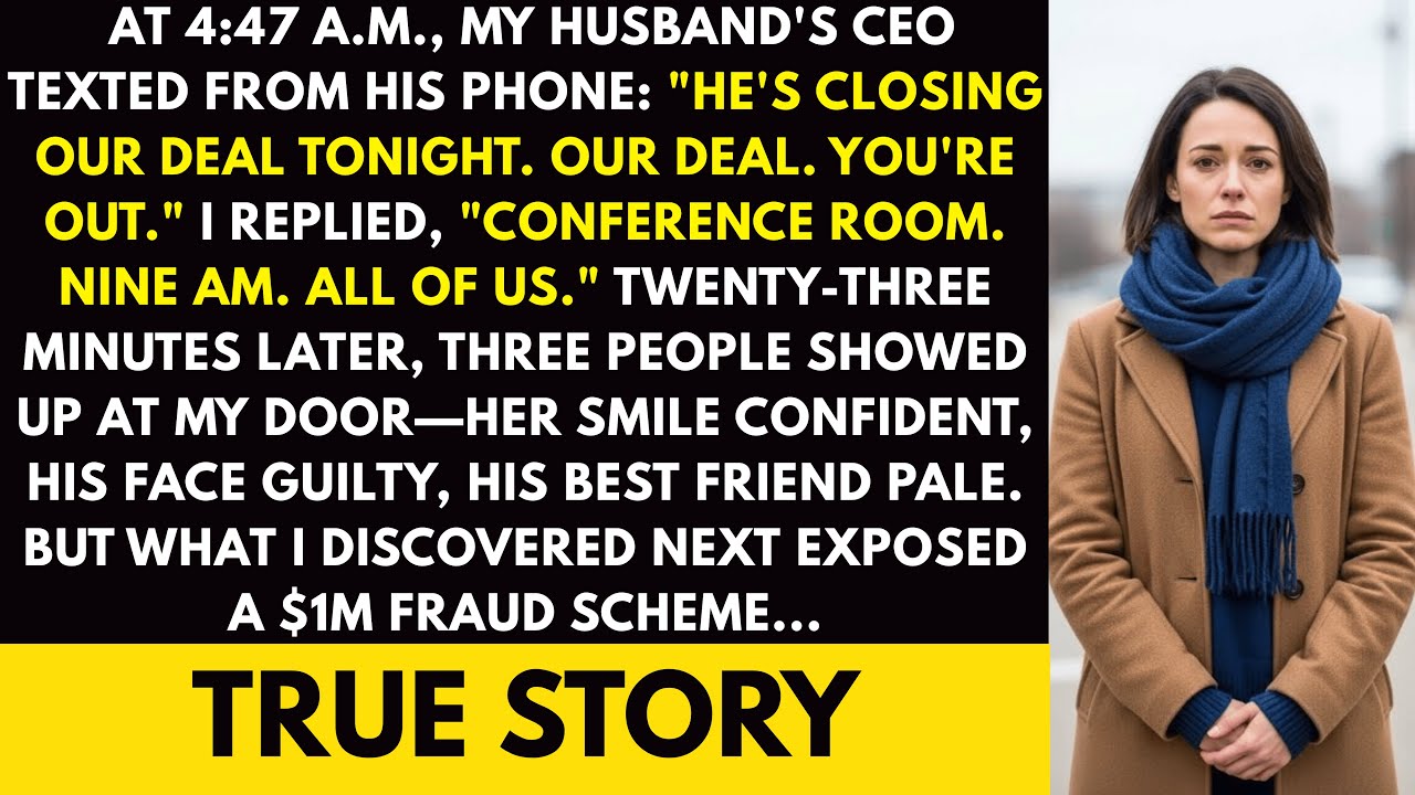 At 4:47 A.M., My Husband's CEO Said 