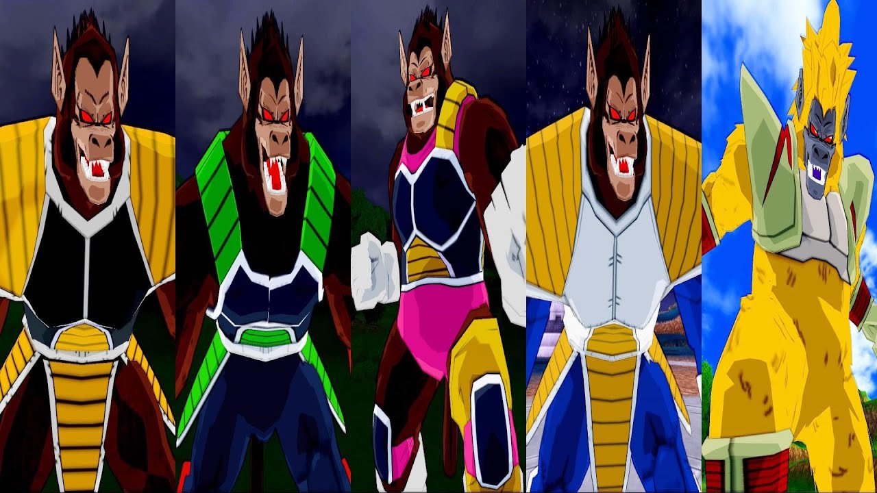 大猿 必殺技集 ドラゴンボールZ スパーキング メテオ Great Ape Hissatsu Dragon Ball Z Budokai Tenkaichi 3 七龍珠Z 電光火石 METEOR