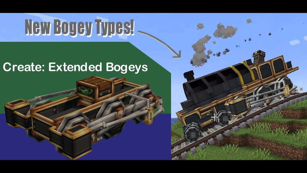 Will this become the BEST Create mod train addon? | Create: Extended Bogeys