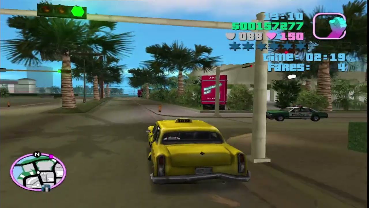 Tomy vercetti Taxi doing his duty part 12 chapter 1 #gtavicecity #tommyvercetti #gtaseriesvideo