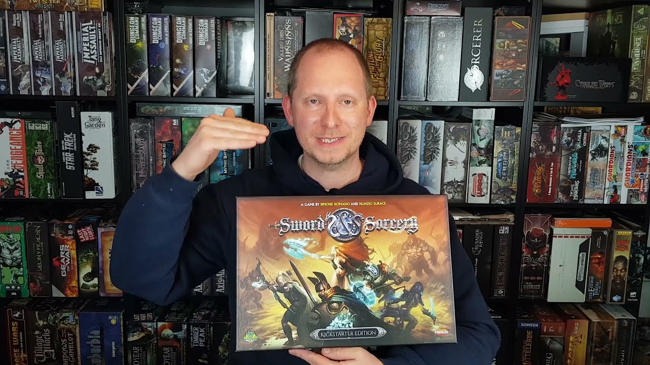 Pimp my Boardgame - SWORD & SORCERY - oder: wie bekomme ich den ganzen KS in eine Box? [DEUTSCH]