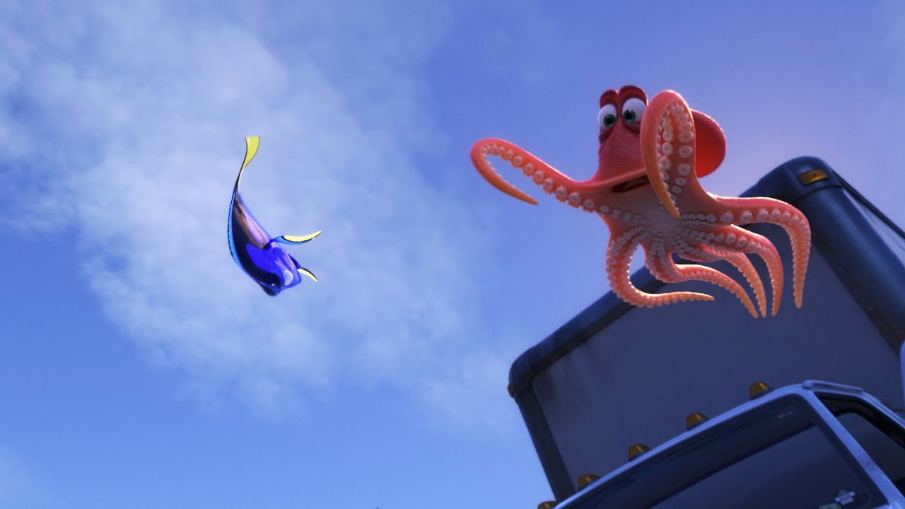 Hank e Dory raggiungono l'Oceano | Alla Ricerca di Dory