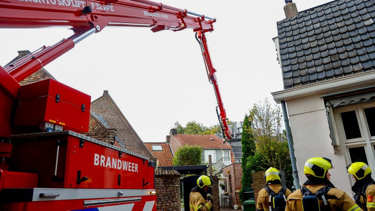 Forse rookontwikkeling bij schuurbrand in Sint-Oedenrode