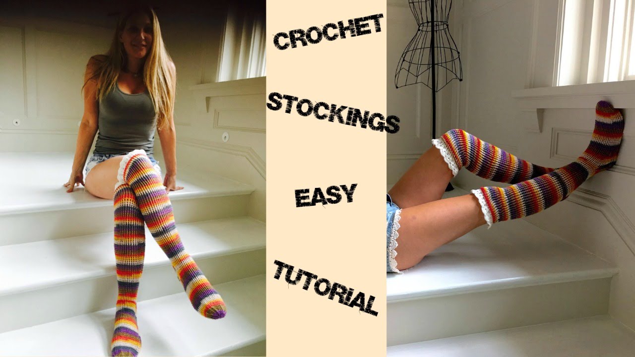 Boho Chic Crochet Stockings Tutorial