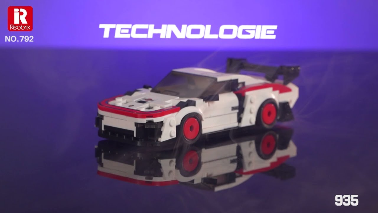 Klocki REOBRIX 792 Samoch&oacute;d wyścigowy 935 (346 element&oacute;w)