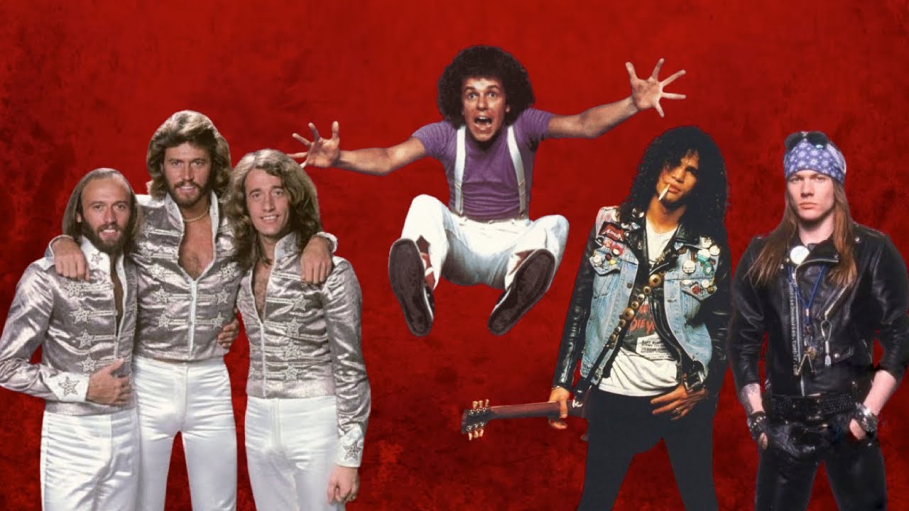 Guns N' Roses, Bee Gees, and Leo Sayer - 