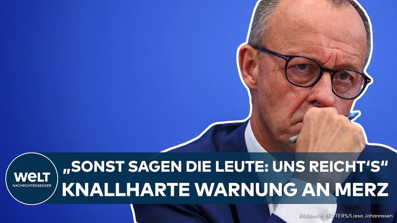 DEUTSCHLAND: Chaos in der Koalition mit der SPD! Jetzt hat Merz ein ernsthaftes Problem
