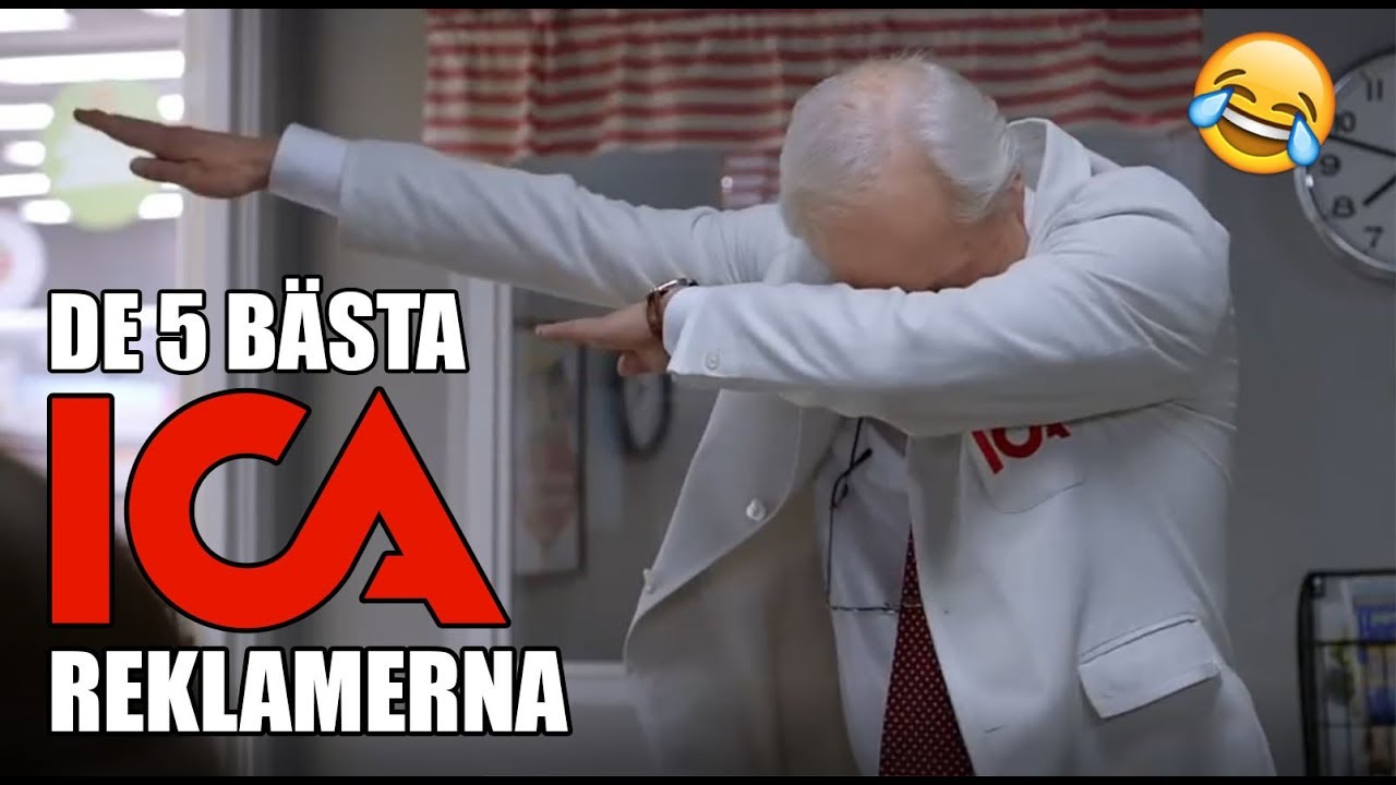 DE 5 BÄSTA ICA-REKLAMERNA! [2017-2018]