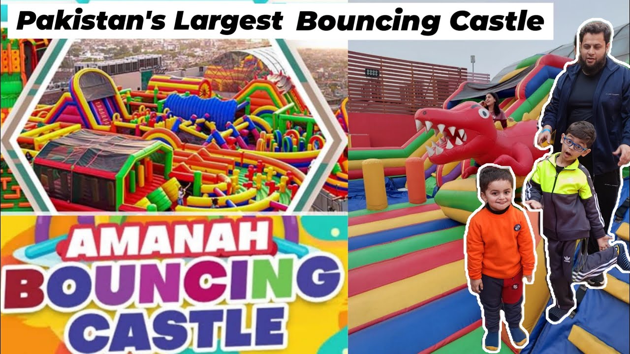 Bouncing Castle Amanah Mall | Biggest Bouncing Castle | Amana Mall Lahore